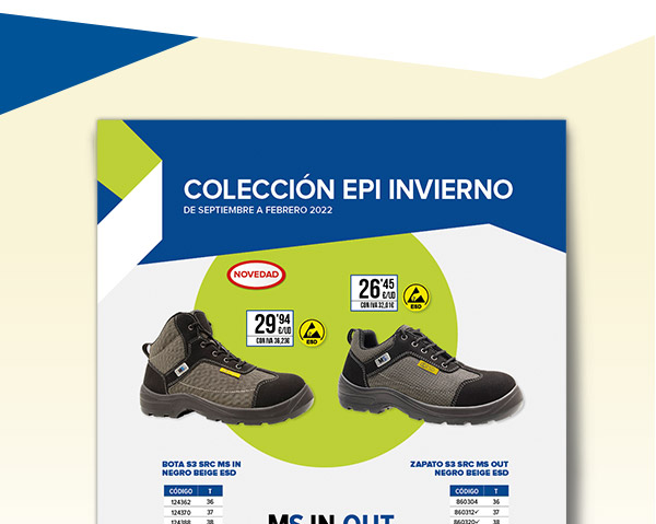 ver folleto COLECCIÓN EPI INVIERNO 2021/22